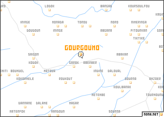 map of Gourgoumo
