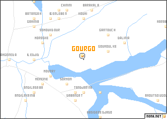 map of Gourgo