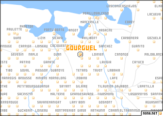 map of Gourguel