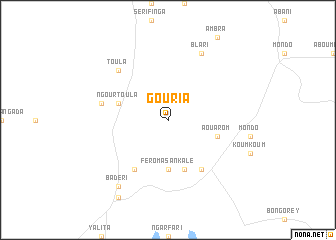 map of Gouria