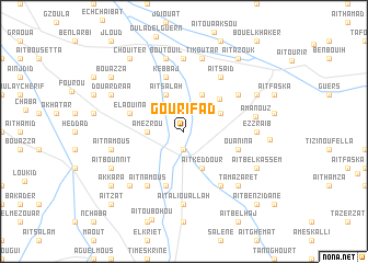 map of Gourifad