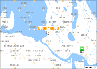 map of Gourmadjo