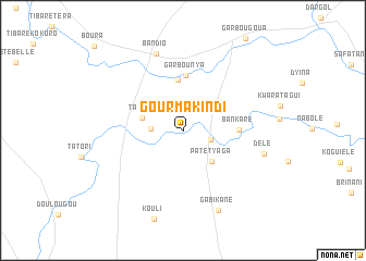 map of Gourmakindi