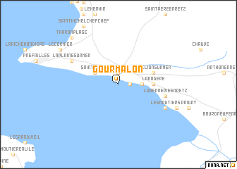 map of Gourmalon