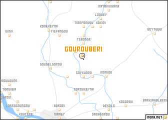 map of Gourou Béri