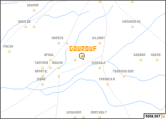 map of Gourouf