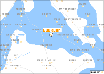 map of Gouroum