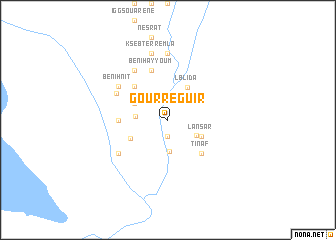 map of Gourreguir