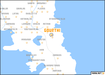 map of Goúrthi