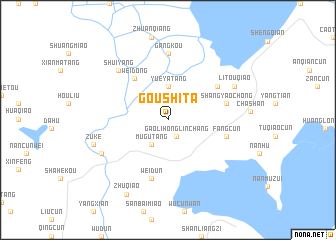 map of Goushita