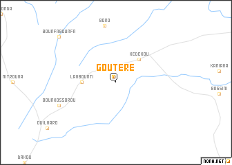 map of Goutéré