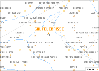 map of Goutevernisse