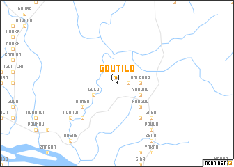 map of Goutilo