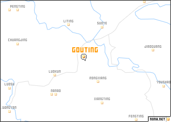 map of Gouting