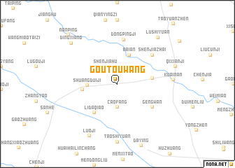 map of Goutouwang