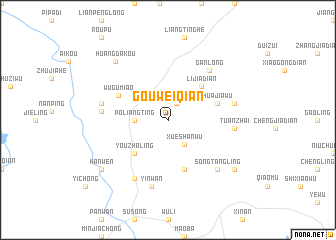 map of Gouweiqian