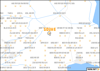 map of Gouwe