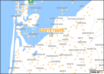 map of Gouye Touré