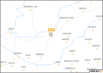 map of Gou