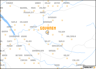 map of Govanem