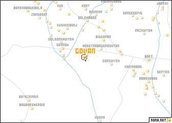 map of Govān