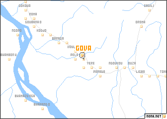 map of Gova