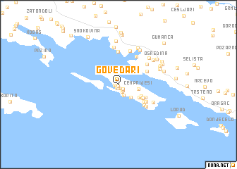 map of Govedari