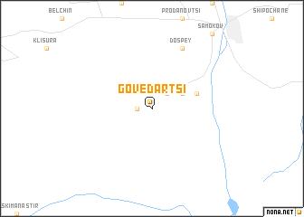 map of Govedartsi