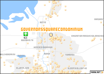 map of Governors Square Condominium