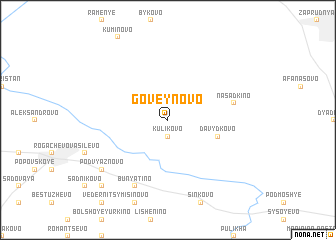 map of Goveynovo