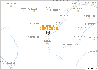 map of Govezhda