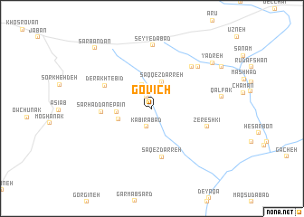 map of Govīch