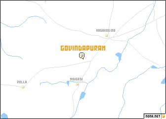 map of Govindapuram