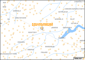 map of Govindnagar