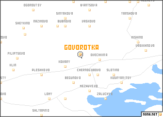 map of Govorotka