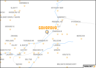 map of Govorovo