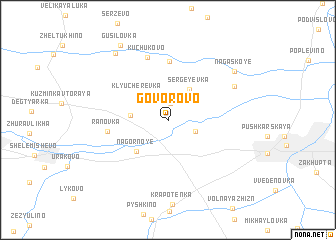 map of Govorovo