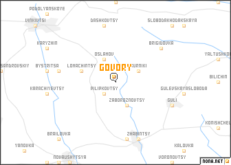 map of Govory