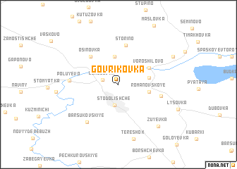 map of Govrikovka