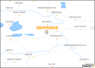 map of Govrishevo