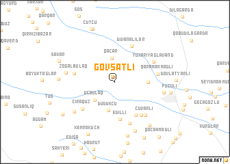 map of Govşatlı