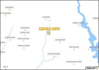 map of Gowāichari