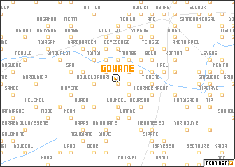 map of Gowane