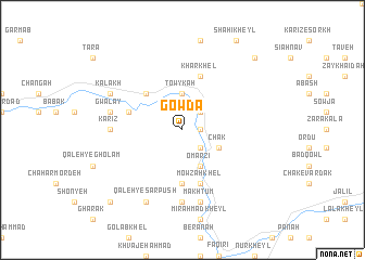 map of Gowdā