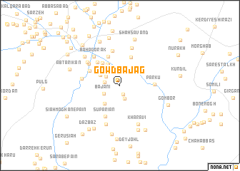 map of Gowdbajag