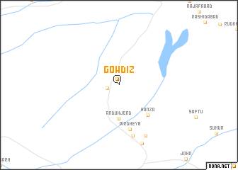 map of Gowdīz