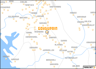 map of Gowdū Pā\
