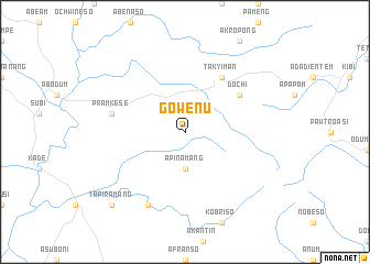 map of Gowenu