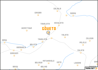 map of Goweta