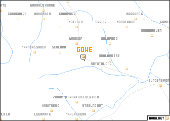 map of Gowe